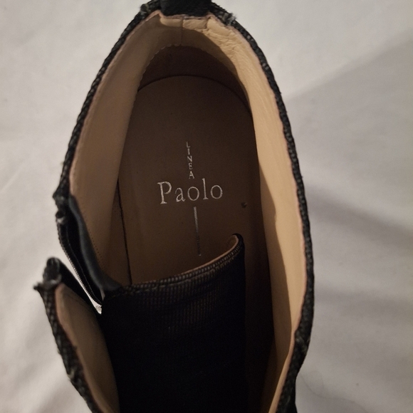 Linea Paolo Felicia Women's Camo Wedge Bootie - Picture 5 of 9